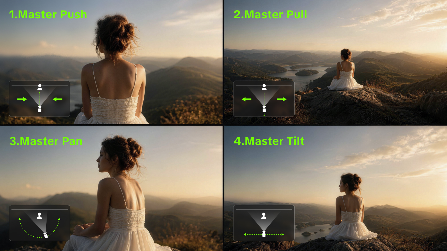 Kling AI Camera Control: Master Push, Pull, Pan & Tilt in AI Video